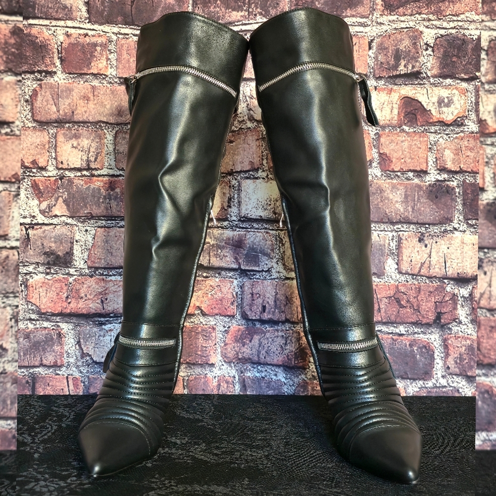 Azalea Wang Lyrical Stiletto Boots - Picture 4 of 12